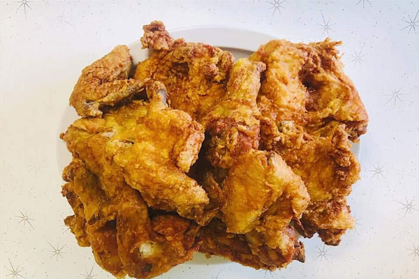 Plate of chicken